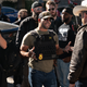 Enrique Tarrio, leader of the Proud Boys, a far-right group, is seen at a “Stop the Steal” rally against the results of the U.S. Presidential election outside the Georgia State Capitol on November 18, 2020 in Atlanta, Georgia.